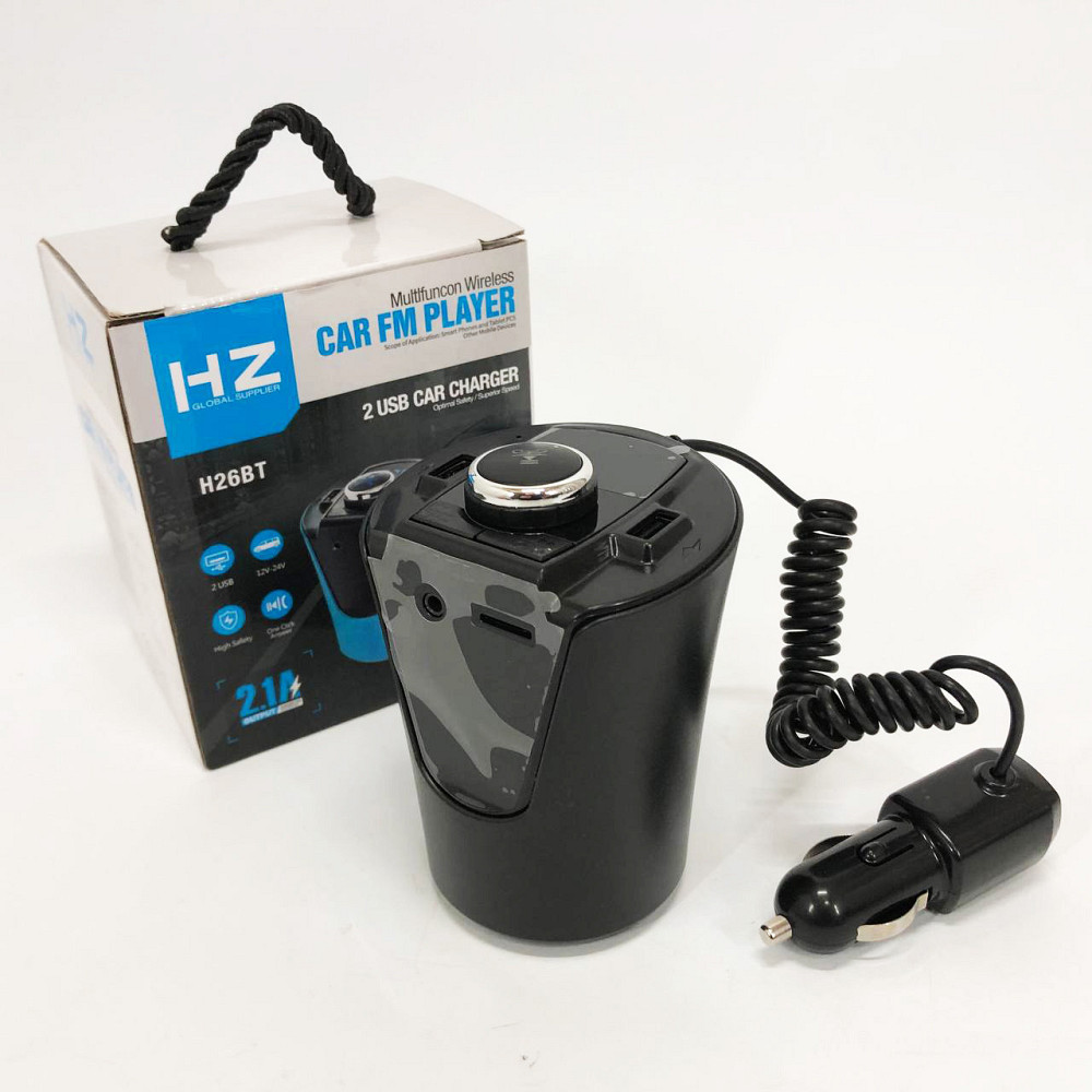 Универсальный fm-модулятор для автомобиля H26+BT BX6, Качественный фм модулятор, Блютуз VB-416 фм трансмиттер Киев - изображение 7