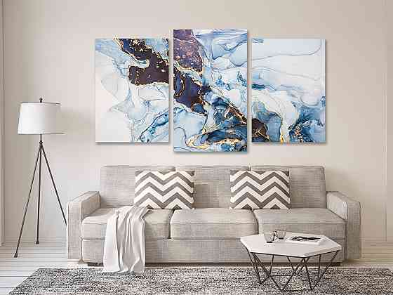 Модульная картина в гостиную / спальню  Флю-Арт   Art-739_3 70x130 см Київ