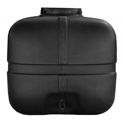 Ємність для води Пласт Бак квадратна не харчова 150 л прямокутна чорна видувна (5706) Вінниця - фото 2