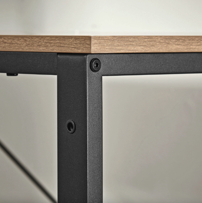 Комп'ютерний стіл Leobert Devoko з боковими полицями у стилі Loft натуральний Киев - изображение 5