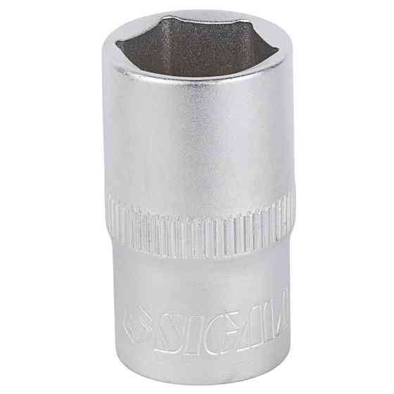 Sigma Насадка шестигранная короткая 1/2" 16мм CrV mid SIGMA (6071161) Коломыя