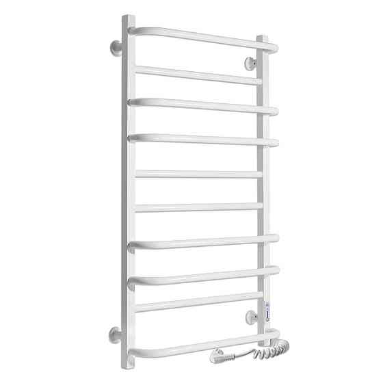 Електричний полотенцесушитель Laris Зебра Комфорт ЧК10 500Х900 Е білий Київ