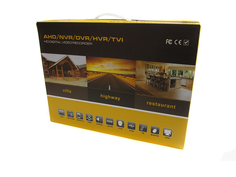 DVR реєстратор 4-канальний CAD 1204 AHD з 4 камерами. Вінниця - фото 7