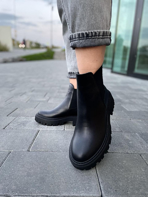 Без бренда Черевики жіночі GREMMY 604/1 чорні (зима, шкіра натуральна) (4858) 38 Коломия - фото 10