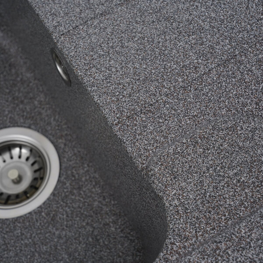 VALESO Гранітна мийка для кухні VALESO VERONA 7850 матова Мікс Київ - фото 6