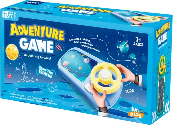 Игровой руль 661-8 Jiution / Симулятор космическая гонка Коломыя - изображение 3