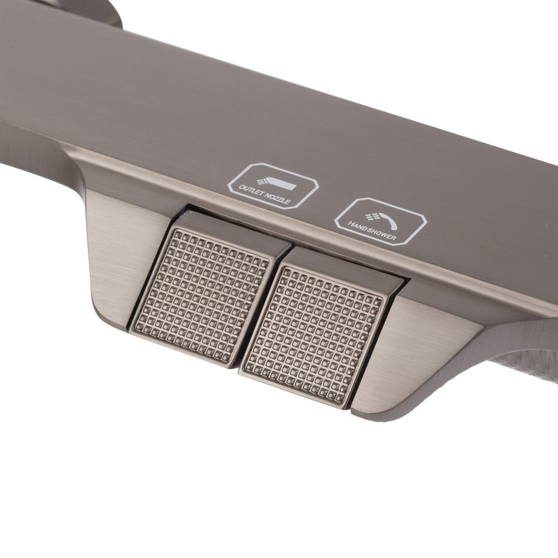 Змішувач для ванни Mixxus Premium Terra 009 Graphite (колір графіт) (MI8384)   ( 21799 ) Харків - фото 8