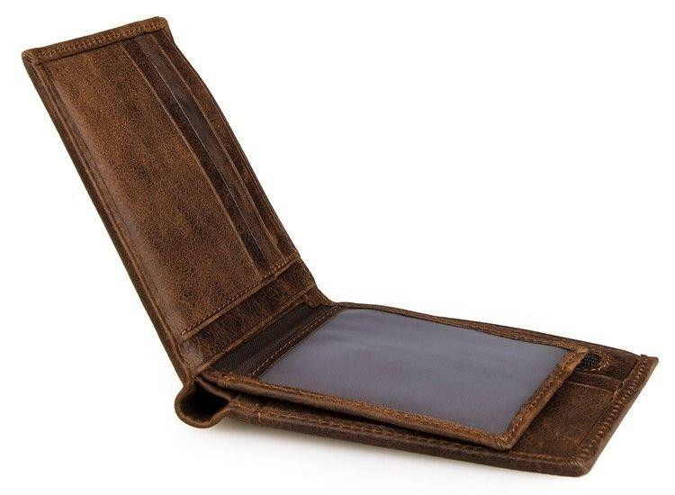 Кошелек мужской Vintage 14230 Коричневый Киев - изображение 7