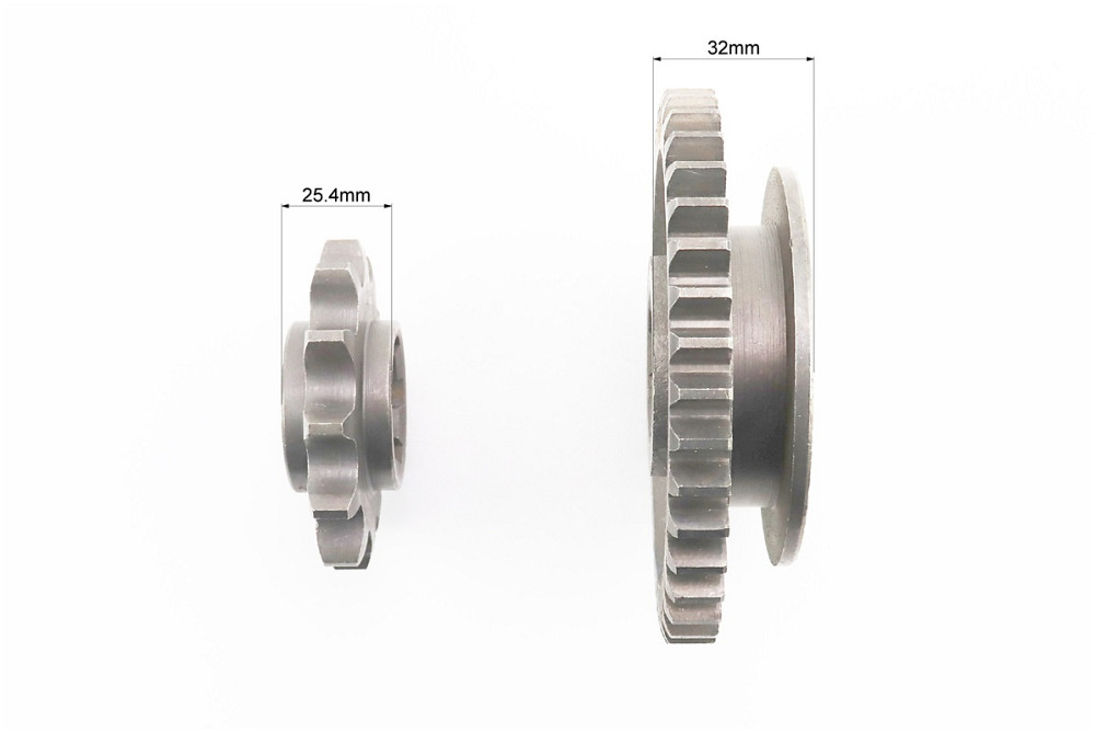 Редуктор фрези R175/180N/190N/195N - Вал первинний + зірка Z-12 + Шестерня Z-40 81-1 Київ - фото 4