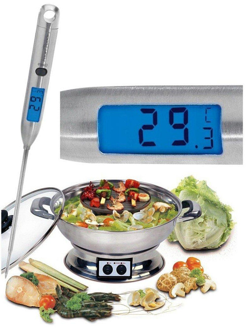 Цифровой кухонный термометр с ЖК-дисплеем для еды Profi Cook PC-DHT (1039) Нововолынск - изображение 7