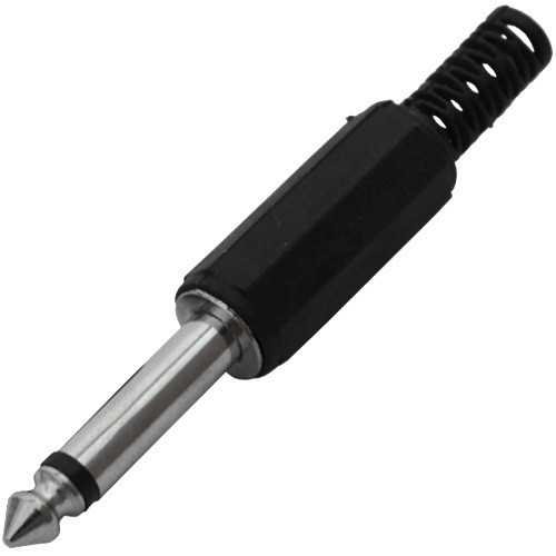 Штекер 6,35 мм моно корпус пластик Полтава - фото 1