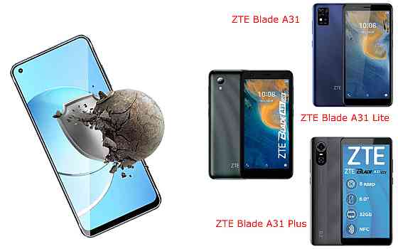 Захисне скло DefenzoGlass для ZTE Blade A31, A31 Lite, A31 Plus – подвійна міцність Київ