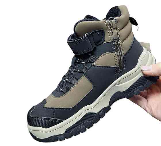 Детские зимние ботинки для мальчика 32,33,34,35 Николаев