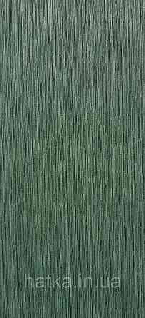 Обои винил на флизелине Grandeco Time метровые однотонные тонкая полоска темно зеленые Киев