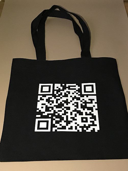 ШОПЕР З інтерактивним принтом QR кодом (можна нанести будь-який) Чернівці - фото 1