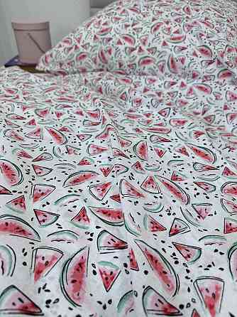 Ecotton Комплект постільної білизни Ecotton полуторний 147х210 см Кавун рожевий (22814) Киев