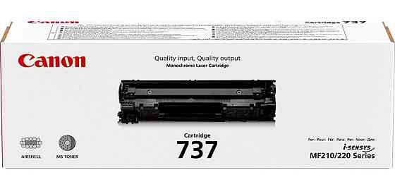 Картридж Canon 737 MF211/212W/216N/217W/226DN/229DW (9435B002) Black Харків