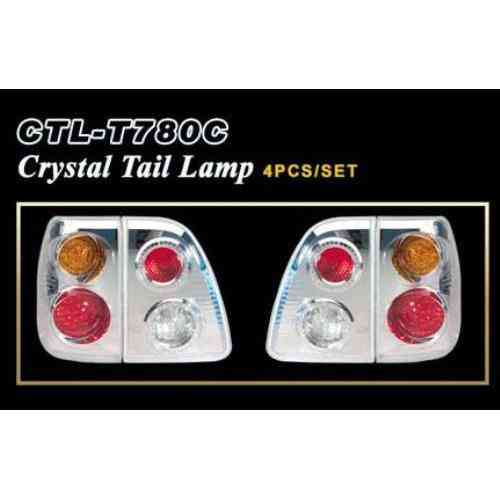 LED-кристальные фары-стоп для Toyota Land Cruiser 100 1998-2004, комплект 4 шт. Харьков