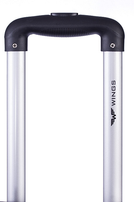 Валіза тканинна WINGS 6802 середня темно-синя 2 колеса Київ - фото 4