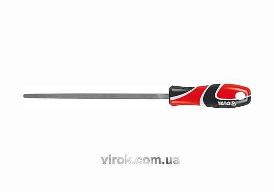 Напильник по металу квадратний YATO 250 мм #2 Одесса