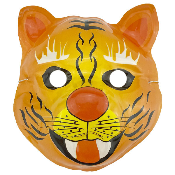 Маска детская карнавальная Тигр с клыками 12 шт Киев - изображение 1