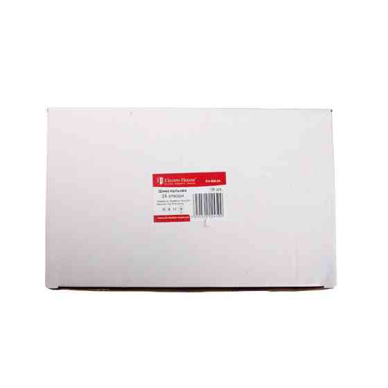 Шина нулевая, 24 отверстия, DIN рейка Днепр