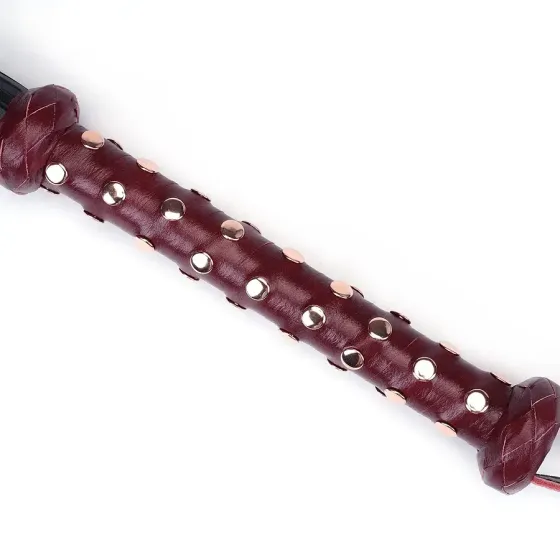 Флогер Liebe Seele Wine Red Studded Flogger Львів