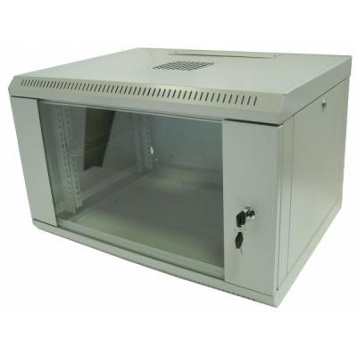 Шафа настінна Hypernet 9U 19" 600x600 (WMNC66-9U-FLAT) Вінниця - фото 1