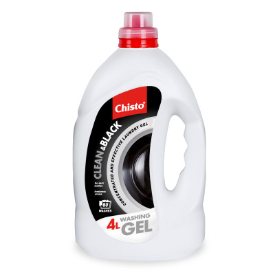 Гель для стирки Chisto Clean & Black 4 л (4823098415572) Винница - изображение 1
