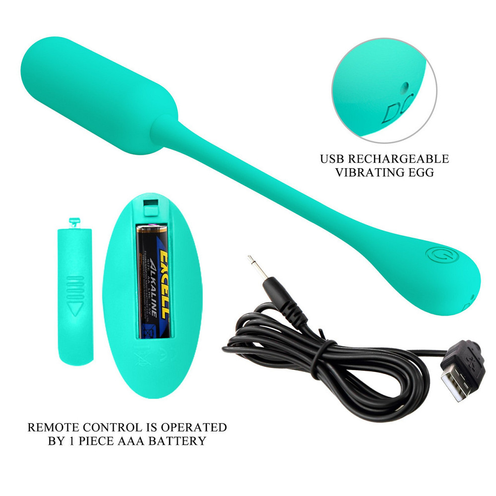 Виброяйцо с дистанционным управлением Pretty Love - Lechies Dream chaser 5 Green, BI-014867W-A4 Sex Aura Киев - изображение 9