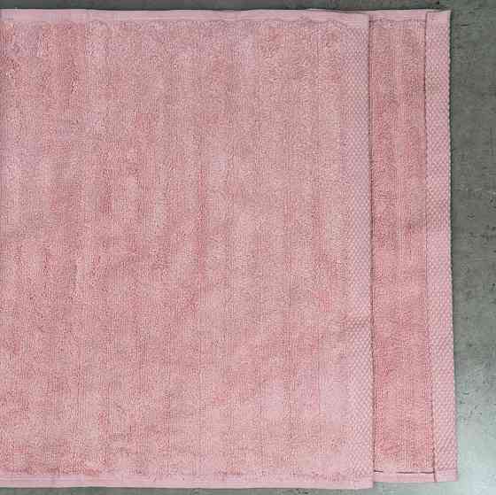Набір махрових рушників Зеро Твіст 2шт GM Textile 50x90см, 70x140см 550г/м2 (Рожевий) Суми