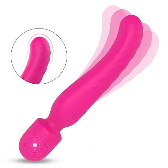 Вибратор-микрофон с подогревом Dream Toys Essentials Heating Bodywand, розовый, 23 × 3,6 см Sex Aura Киев