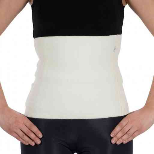 Теплый шерстяной бандаж для спины Овечий Prolife SL-11C Премиум, пояс согревающий для поясницы Размер XL Каменец-Подольский