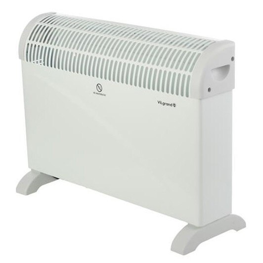 Бытовой обогреватель для квартиры Vilgrand VCH7126 2 кВт, Мощный электрический конвектор для дома ZF-42 Львов - изображение 2