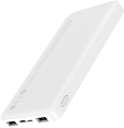 УМБ Xiaomi Redmi Power Bank 10000 mAh micro-USB Type-C білий Київ - фото 3