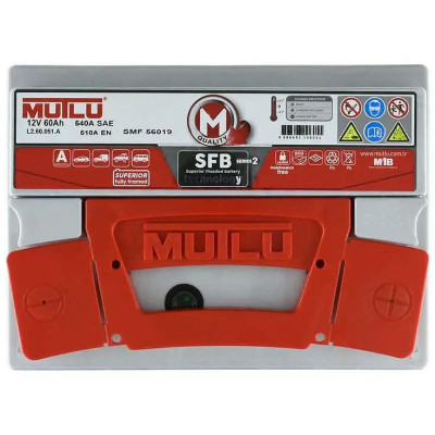 Аккумулятор автомобильный MUTLU 6СТ-60 (0) SFB L2.60.051.A Винница - изображение 2