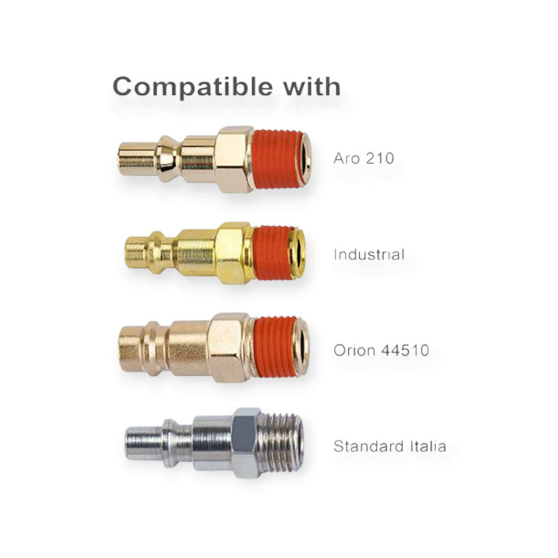 Швидкознімне з'єднання з клапаном під різьблення 1/4" зовнішнє Мукачево - фото 3