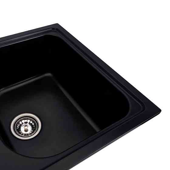 VALESO Гранітна мийка для кухні VALESO EQUATORIA 7950 матова Чорна Київ
