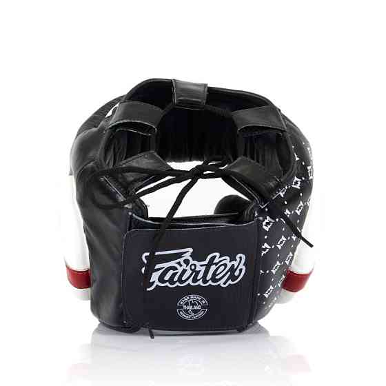 Боксерский шлем Fairtex HG10 Black L Киев