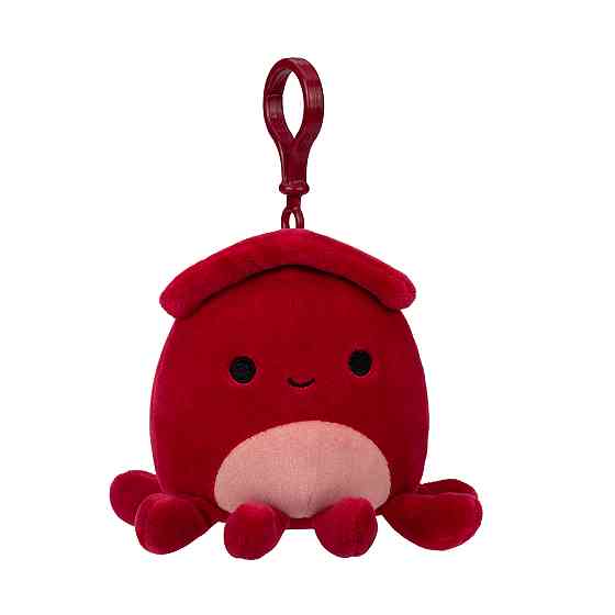 М'яка іграшка на кліпсі Squishmallows – Кальмар Альтман Дніпро