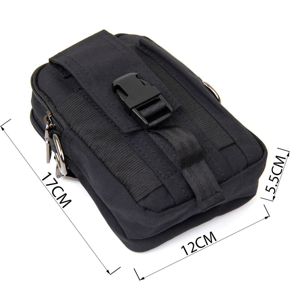 Сумка на пояс нейлон Vintage 20645 Чорна Київ - фото 8