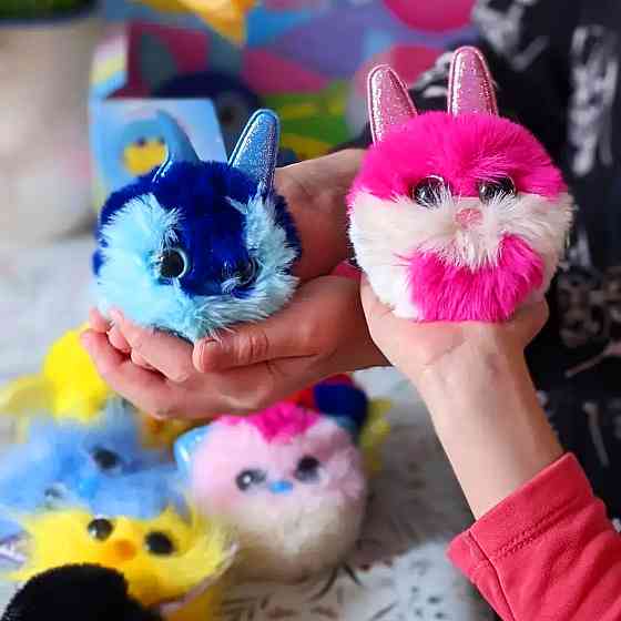 М'яка колекційна іграшка-сюрприз - Зайчики та пташки (12 шт., в дисплеї) Дніпро