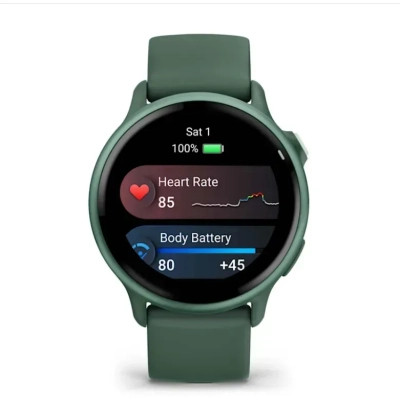 Смарт-часы Garmin vivoactive 6, Jasper Green/J. Green Metallic, GPS смарт-годи (010-02985-02) Винница - изображение 8