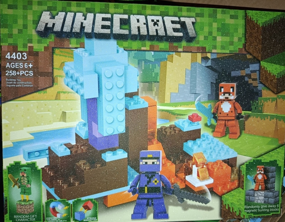 Асортимент конструкторів лего Minecraft майнкрафт 8007 4401 44126 600d Київ - фото 3