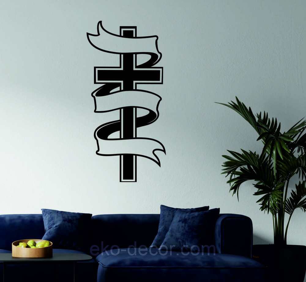 Декоративное настенное Панно «Православный крест», Декор на стену Киев - изображение 1