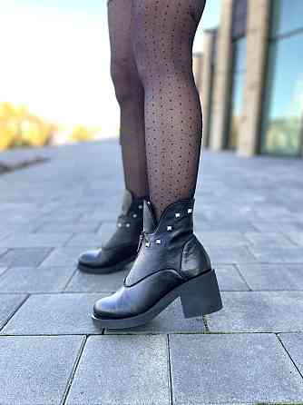 Черевики жіночі LaDi Шарм чорні (зима, шкіра натуральна) (2213) 37 Коломия