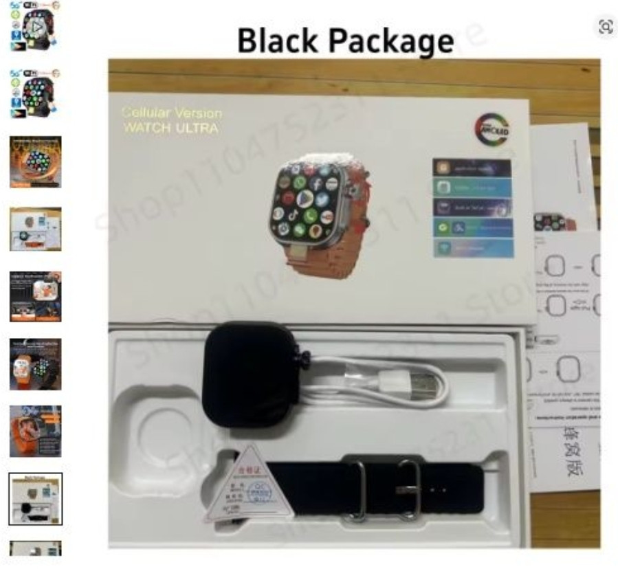 Смарт-годинник GOLDENSPIKE S 10 Ultra CD12 Глобалева версія. Київ - фото 1