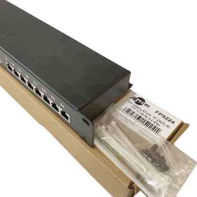 Патч-панель Atcom 19" 24 порта FTP 1U cat.5e with cable organizer (FP5224) Винница