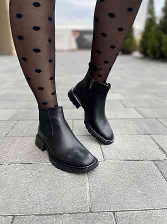 Masis Черевики жіночі MASIS Ч798 чорні (весна-осінь, шкіра натуральна) (4997) 37 Коломия
