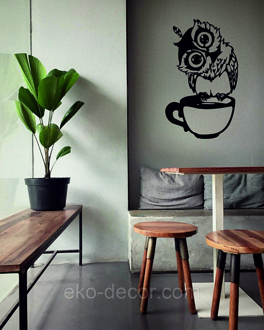 Настінний декор Панно «Сова кухня» Декор на стіну Київ - фото 5